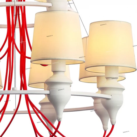Подвесная люстра Arte Lamp Sergio A3325LM-8-4WH