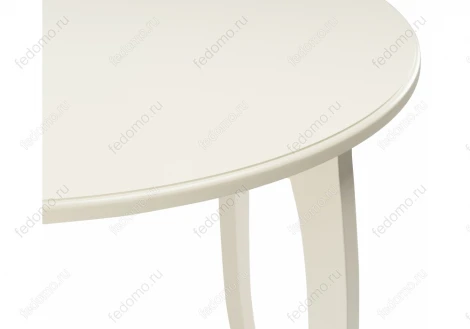 Деревянный стол Woodville Мантенья молочный 424814