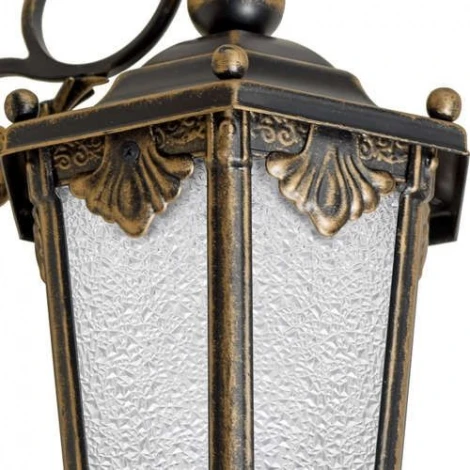 Настенный фонарь уличный Кузнечное дело Ретро 35-001-ЧЗ (220V, ковка, под старину, IP54)