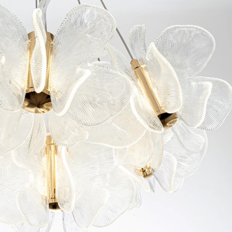 Подвесная люстра светодиодная Modelux ML.6222.650 CP