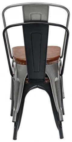 Стул Tolix SOFT Серебристый