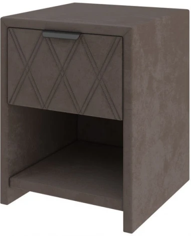PROxSON Тумба Side (Ткань: Велюр Casa Кофейный) 44x45