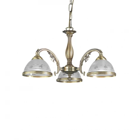 Подвесная люстра Reccagni Angelo 3830 L 3830/3 (220V, на цепи)