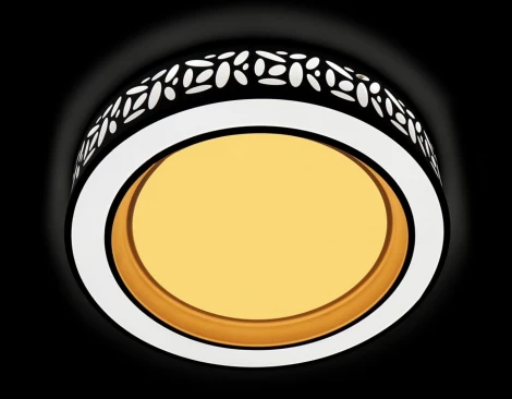 Потолочный светильник Ambrella Orbital Design F210 WH 96W D520