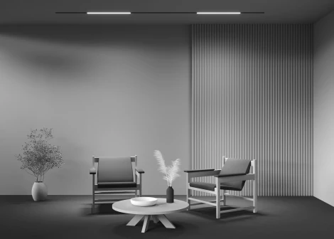 Трековый линейный светильник 48V Basis Gravity 3000K 20Вт 120° LED (магнитный) Maytoni Technical TR074-2-20W3K-B