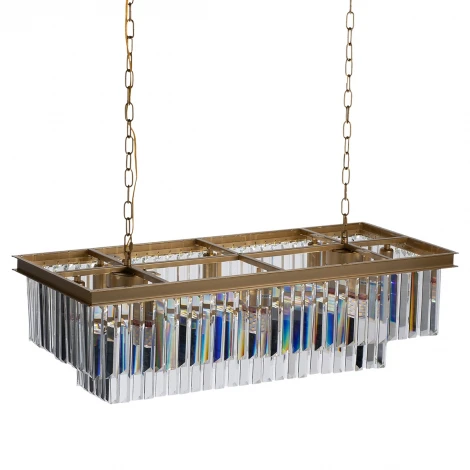 Подвесная люстра Loft IT Prism Clear 10019/800R (220V, хрусталь, на цепи)