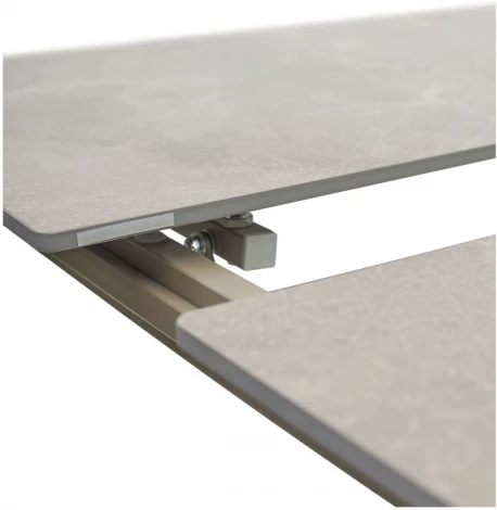 Стол CORNER 120 MATT LATTE STONE SOLID CERAMIC / TAUPE, ®DISAUR