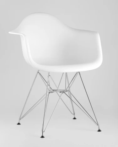 Стул белый Eames DAR УТ000001385