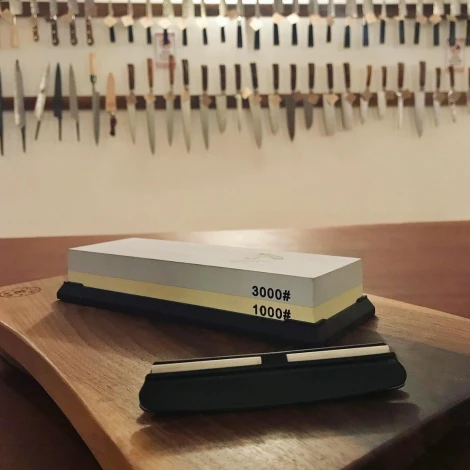 Камень точильный с держателем угла заточки Home HT1011 Hatamoto