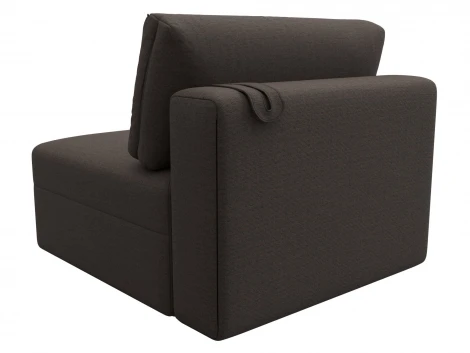 Модуль диван Лига-060 НПБ (ЛДСП,Брус,Фанера,Рогожка/Коричневый) Лига Диванов 129724