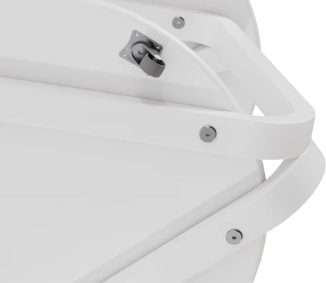 Стол ТДК Оптима 1 приставной, белый