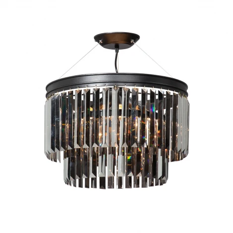 Потолочная люстра Vitaluce V5149-1/6S (220V, хрусталь, круглые)