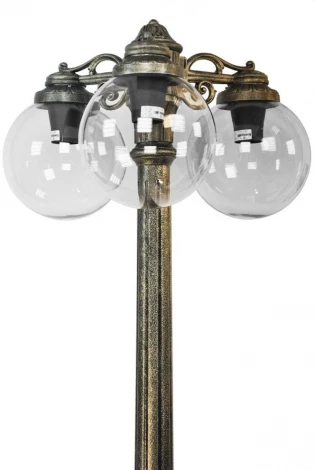 Наземный фонарь Fumagalli GLOBE 250 G25.156.S30.BZF1RDN (220V, шар, IP55)