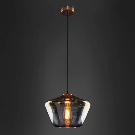 Подвесной светильник Eurosvet Franco 50199/1 золото (220V, на проводе, круглые)