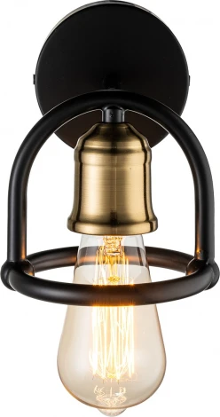 Бра Escada Lamda 659/1A 1x40Вт E27, металл, чёрный/бронза (220V)