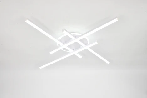 Потолочная люстра светодиодная SS2196-4+1 WT Мелодия Света SS1L 000085428