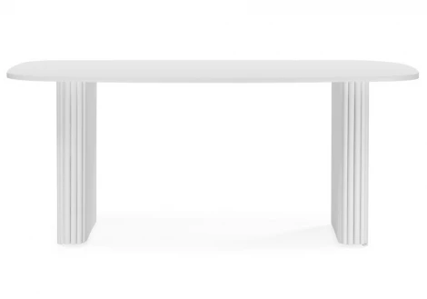 Кухонный стол Notta Бавария B 180 х 90 белая пленка шагрень / белый