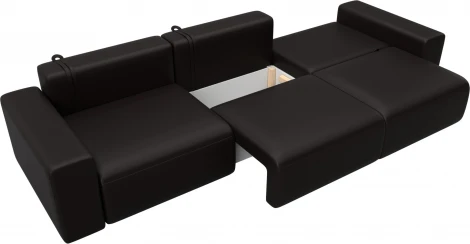 Диван прямой Лига-036 НПБ Классик Лонг Лига Диванов (Экокожа) арт.127670