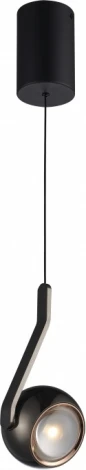Подвесной светильник iLedex Orbit X-24619P BK BLACK (220V, на проводе, шар)