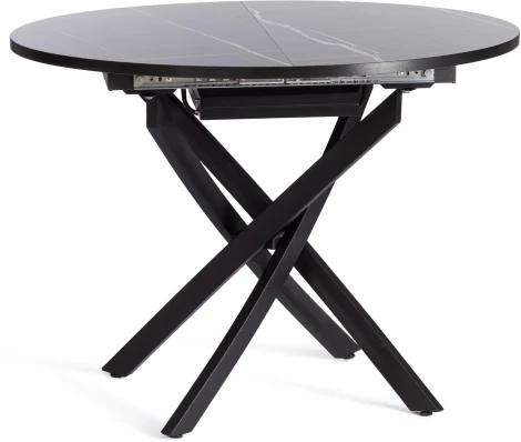 Кухонный стол Tetchair MANZANA (ЛДСП,HPL,Металл/Черный)