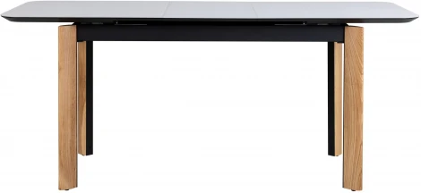 Стол R-Home раскл. Нарвик Glass 120-150 Automatic Natur/Light matte glass