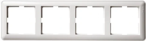 Рамка на 4 поста (белый) Systeme Electric KD-4-18