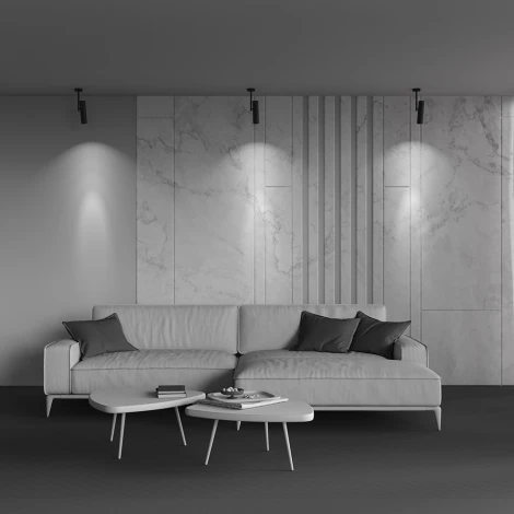 Потолочный светильник Elti GU10 1x50Вт Maytoni Technical C020CL-01B (220V, круглые)