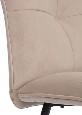 Стул обеденный Sweet Tetchair (Флок/Бежевый,Черный) арт.24647