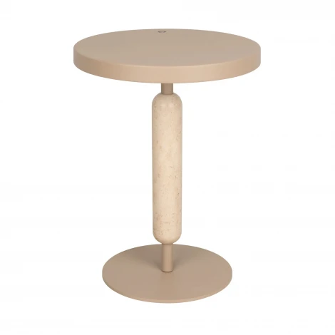 Настольная лампа SP-ALYSS-TAB-R22.5x30-5W Warm3200-MIX (BG-BG, 110 deg, 230V) (Arlight, IP20, Мрамор) 061706