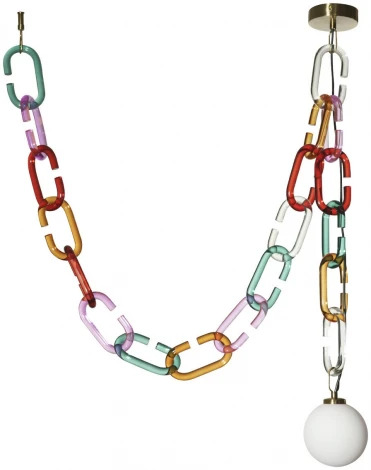 Подвесной светильник Loft It Chain 10128C Mult (220V, на цепи, шар)