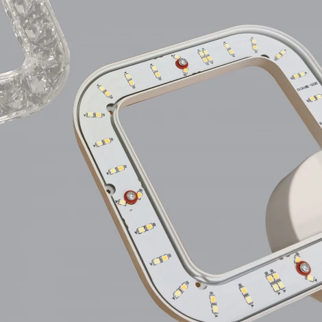 Потолочная люстра светодиодная на штанге с пультом регулировкой цветовой температуры, яркости и ночным режимом Reluce 09848-0.3-03A WH