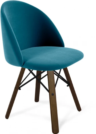 Стул SHT-ST35/S70 тихий океан/темный орех/черный Sheffilton 3801796403