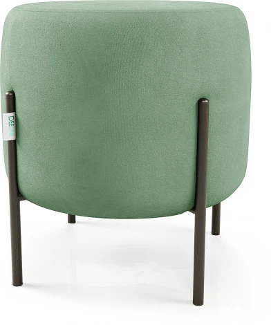 Маленькая радость Пуф круглый на ножках, мятный D1 furniture арт.AAA41674002