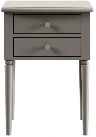 Тумба прикроватная Blues ОГОГО Обстановочка! (МДФ/Светло-серый) арт.924555