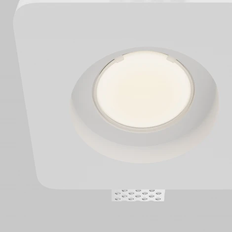 Точечный светильник встраиваемый Maytoni Gyps Modern DL002-GU10-02-W