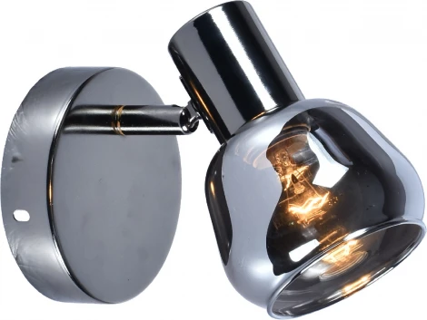 Спот Escada Canto 677/1A 1x40Вт E14, металл/стекло, темный хром