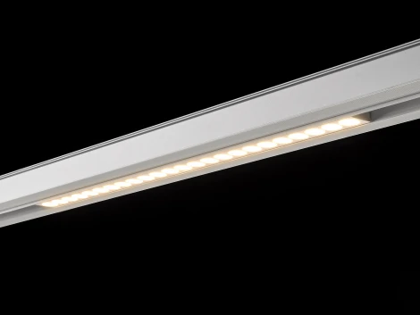 Трековый светильник светодиодный, магнитный, белый, 18Вт, 48V IP20 3000К Lumker SY-LINK SY-LINK-435-WH-18-WW