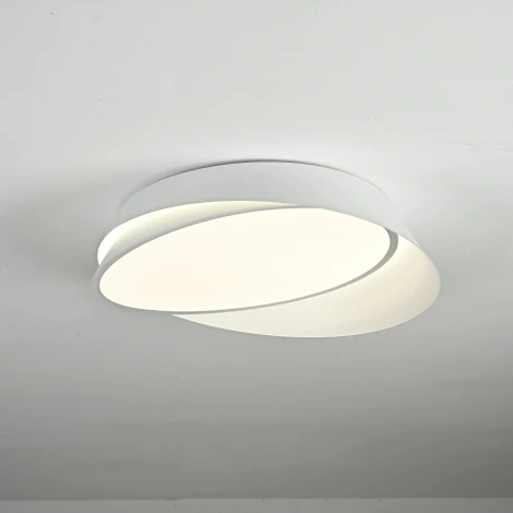 Потолочный светильник круглый Shell D40 White Imperiumloft Shell (102036-26) (LED, 220V, пульт управления, круглые)