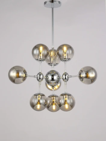 Потолочная люстра Lumina Deco Gala LDP 7006-9 CHR