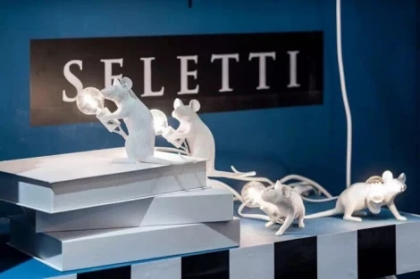 Интерьерная настольная лампа с регулировкой цветовой температуры Inodesign Seletti Mouse INO_Seletti Mouse 43.266