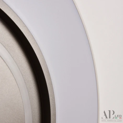 Потолочный светильник светодиодный с ПДУ APL LED Turin 3306.B246-350 White/Coffee