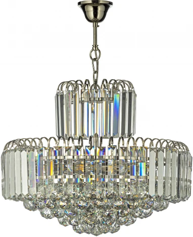 Подвесная люстра Arti Lampadari Ovada E 1.5.50.100 N (220V, хрусталь, на цепи)