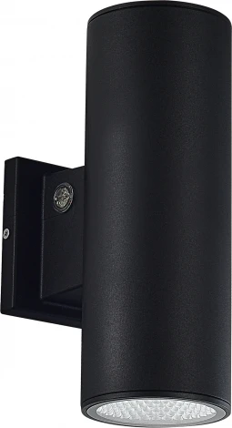 Архитектурная подсветка ST-Luce Tubo SL9530.411.01 черный/прозрачный LED 1*20W (220V, круглые, IP65)