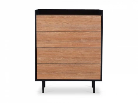 Комод Look ОГОГО 797715 (робиния брэнсон, черный)