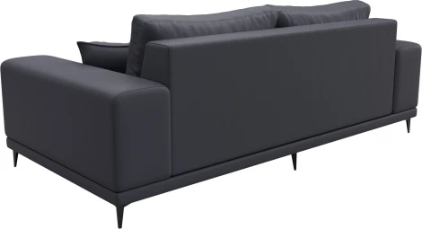 Диван прямой Льюес Лига Диванов (Экокожа) арт.126696