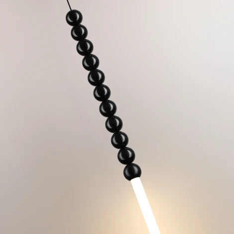 Подвесной светильник Odeon Light Monella 7149/12L черный/акрил/металл IP20 LED 12W 800Лм 3500K 300° 220V