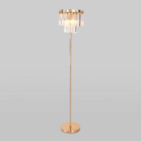 Торшер Elegante 01137/3 Eurosvet (220V, хрусталь, круглые)