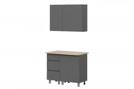 Кухня Денвер Арника (без столешницы). Композиция 1