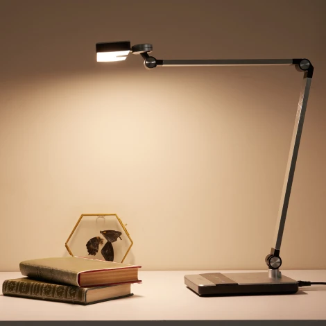 Настольная лампа Uniel ULM ULM-D110 15W/3000-6500K/DIM SILVER