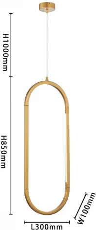 Подвесной светильник Castled 4008-2P Favourite (220V, на тросе)